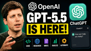 Read more about the article New GPT-5.5: AI That Works Like Assistant