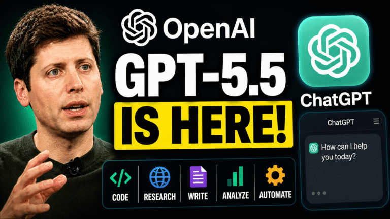 New GPT-5.5: AI That Works Like Assistant